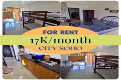 For Rent 1 Bedroom unit- City Soho Residences- Cebu City